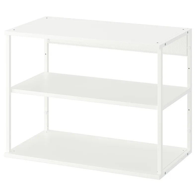 IKEA PLATSA ПЛАТСА, открытый стеллаж, белый, 80x40x60 см 704.525.50 фото №1