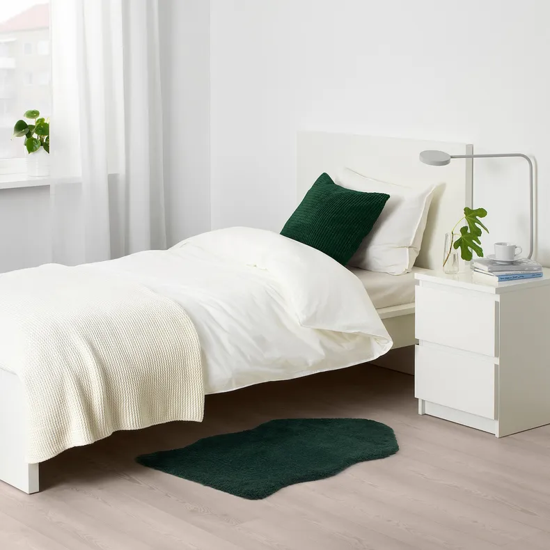 IKEA TOFTLUND ТОФТЛУНД, килим, зелений, 55x85 см 305.645.21 фото №3