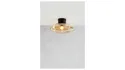 BRW Настенный светильник Locus из металлического стекла черный 089015 фото thumb №4