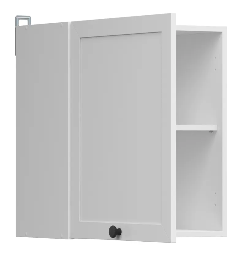 BRW Верхний шкаф для кухни Junona Line 50 см левый/правый белый, белый G1D/50/57_LP-BI/BI фото №4
