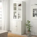 IKEA HAVSTA ХАВСТА, комбінація для зберіг зі склян двер, білий, 81x47x212 см 292.659.81 фото thumb №2