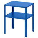 IKEA KNARREVIK КНАРРЕВІК, приліжковий столик, яскраво-синій, 37x28 см 505.641.34 фото thumb №1