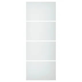 IKEA SVARTISDAL СВАРТІСДАЛЬ, 4 панелі для рами розсувних дверцят, білий імітаційний папір, 75x201 см 904.735.75 фото