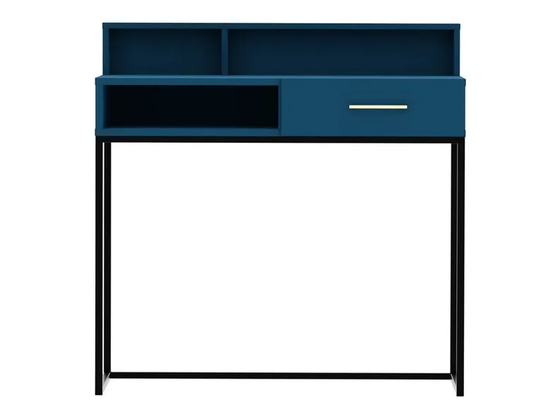 Письменный стол BRW Modeo, 100х55 см, синий BIU1S_10A-BLC/BLC фото №2