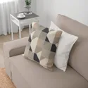 IKEA KIVIK КИВИК, 6-местный п-образный диван, Талмира бежевый 895.277.20 фото thumb №3