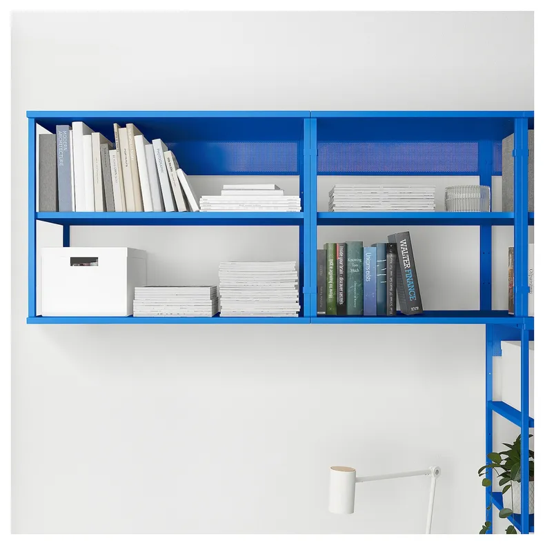 IKEA PLATSA ПЛАТСА, открытый стеллаж, голубой, 80x40x60 см 005.597.24 фото №3