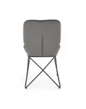 Кухонний стілець HALMAR K454 чорний, сірий фото thumb №6