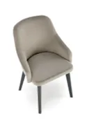 Кухонный стул HALMAR TOLEDO 2 графит/серый (1p=1шт) фото thumb №6