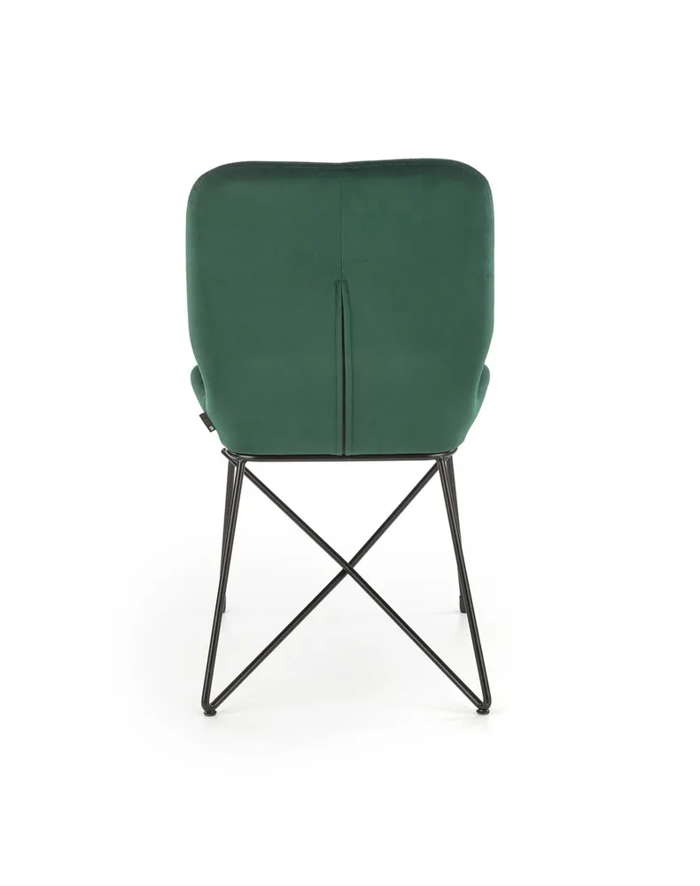 Кухонний стілець HALMAR K454 темно-зелений фото №6