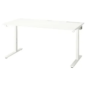 IKEA MITTZON МІТТЗОН, письмовий стіл, білий, 160x80 см 095.290.87 фото
