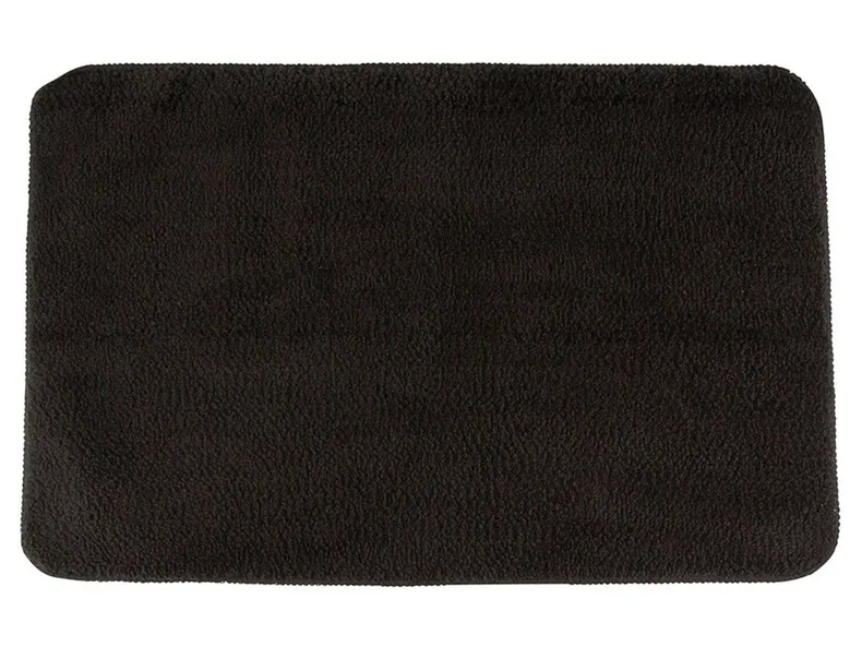 BRW килимок для ванної кімнати 45x70 см чорний 093543 фото №1