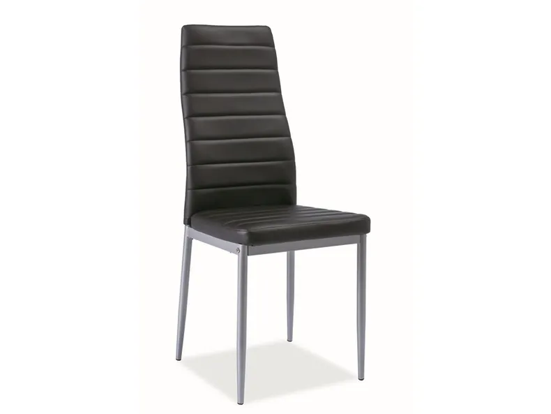 Кухонный стул SIGNAL H-261 Velvet, Bluvel 14 - серый фото №6
