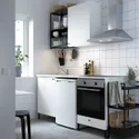 IKEA ENHET ЕНХЕТ, кухня, антрацит / білий, 183x63.5x222 см 893.375.03 фото thumb №2