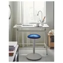 IKEA GLADHÖJDEN ГЛАДХЕЙДЕН, стіл регульований, білий, 100x60 см 304.939.39 фото thumb №4