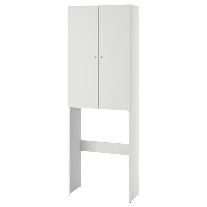 IKEA NYSJÖN НЮШЕН, шафа для пральної машини, білий, 65x190 см 104.964.77 фото №1