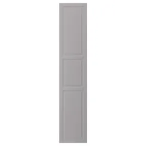 IKEA BODBYN БУДБИН, дверь, серый, 40x200 см 202.210.34 фото