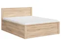 BRW Ліжко двоспальне з ламелями BRW KASPIAN 160х200 см, дуб сонома LOZ/160/T-DSO/DSO фото thumb №3