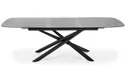 Кухонний стіл розкладний HALMAR CAPELLO 180-240x95 см чорний, сірий фото thumb №10