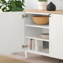 IKEA BESTÅ БЕСТО, комбинация для хранения с дверцами, белый / Суттервикен / Каббарп белый, 120x42x76 см 793.877.20 фото thumb №3