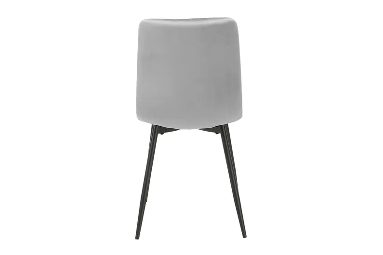 Кухонный стул SIGNAL TOM Velvet, Bluvel 03 - светло-серый фото №6