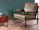 Кресло мягкое с металлическим каркасом SIGNAL FOCUS Buffalo, экокожа: оливковый фото thumb №14