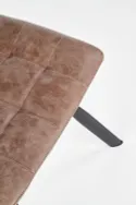 Кухонний стілець HALMAR K280 коричневий/чорний фото thumb №2