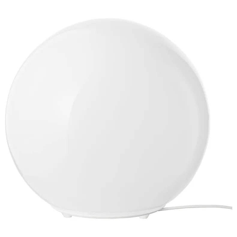IKEA FADO ФАДУ, настільна лампа, білий, 25 см 800.963.72 фото №1