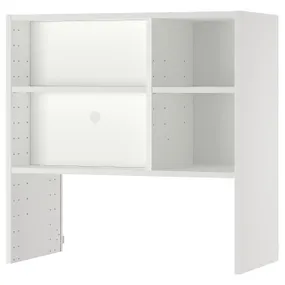 IKEA METOD МЕТОД, навесной шкаф д / встроенной вытяжки, белый, 80x37x80 см 705.476.43 фото