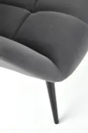 М'яке крісло HALMAR TYRION, сірий фото thumb №6