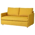 IKEA FRIDHULT ФРИХУЛЬТ, диван-кровать, Скифтебо желтый, 119 см 005.754.46 фото thumb №1