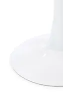 Стол обеденный HALMAR DENVER 80x80 столешница - белый мрамор, ножка - белый фото thumb №8