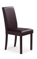 Кухонний стілець HALMAR NIKKO венге/темно-коричневий фото thumb №1
