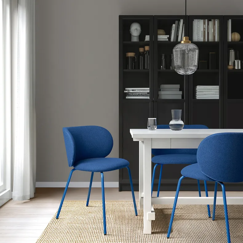 IKEA KRYLBO КРЮЛБО, стул, Тонеруд голубой 905.667.44 фото №2