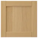 IKEA FORSBACKA ФОРСБАККА, дверь, дуб, 40x40 см 605.652.32 фото thumb №1