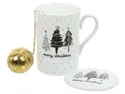 BRW Кружка NBC Christmas Glam з заварником у подарунковій коробці 280 мл 095814 фото thumb №2