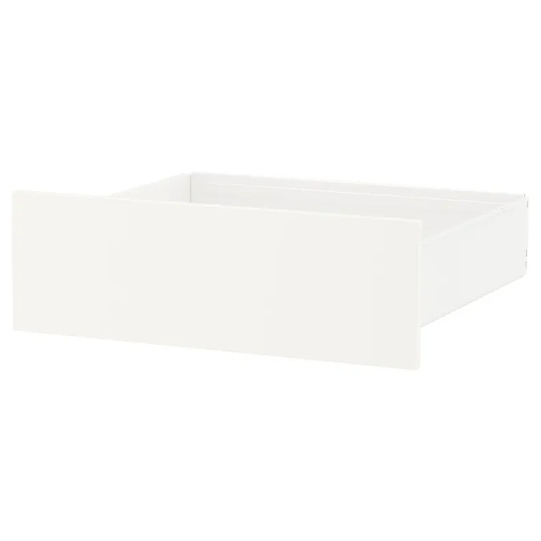 IKEA FONNES ФОННЕС, ящик, белый / белый, 60x57x20 см 892.417.94 фото №1