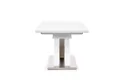 Розкладний кухонний стіл HALMAR SANDOR 2 160-220x90 см білий фото thumb №5