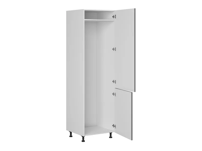 BRW Кухонный шкаф для встраиваемого холодильника Tapo Special 60 см правый антрацит экрю, альпийский белый/антрацитовый экрю FK_DL_60/207_P/P-BAL/ANEC фото №3