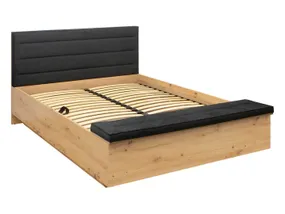 BRW Ostia, 140 ліжко з ящиком для зберігання, дуб ремісничий LOZ/140/B-DASN/T1706C99G00 фото