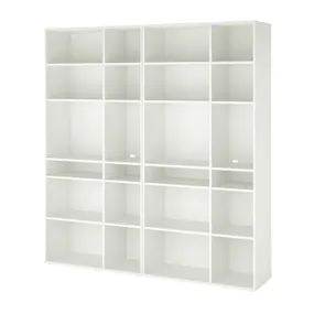 IKEA VIHALS ВИХАЛС, комбинация стеллажей, белый, 190x37x200 см 694.406.00 фото