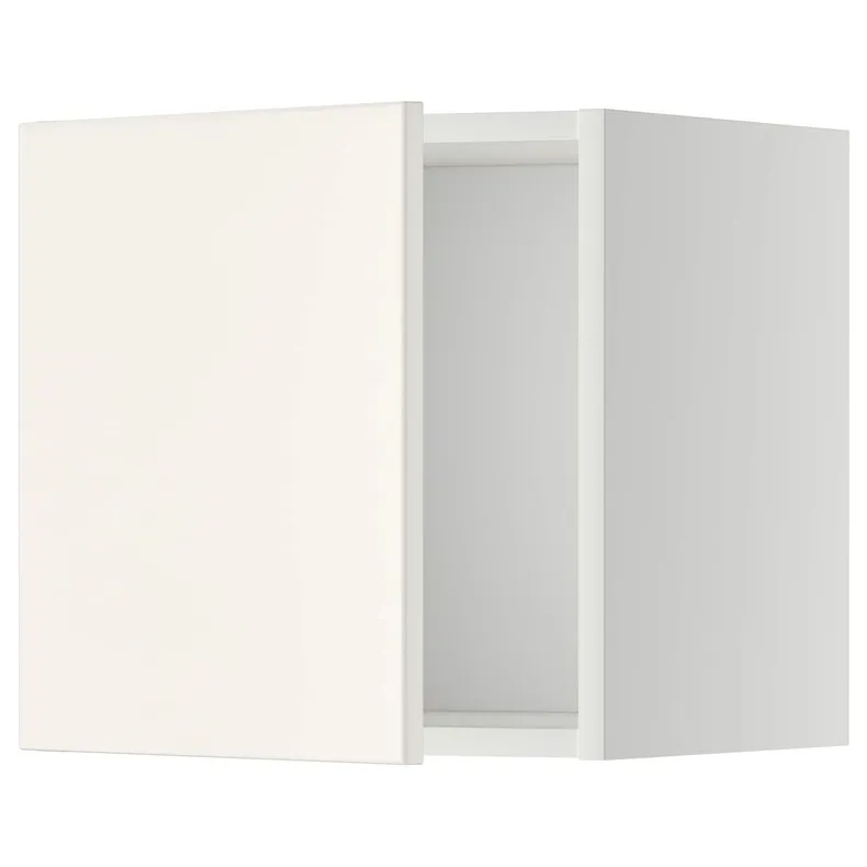 IKEA METOD МЕТОД, навесной шкаф, белый / белый, 40x40 см 394.616.70 фото №1