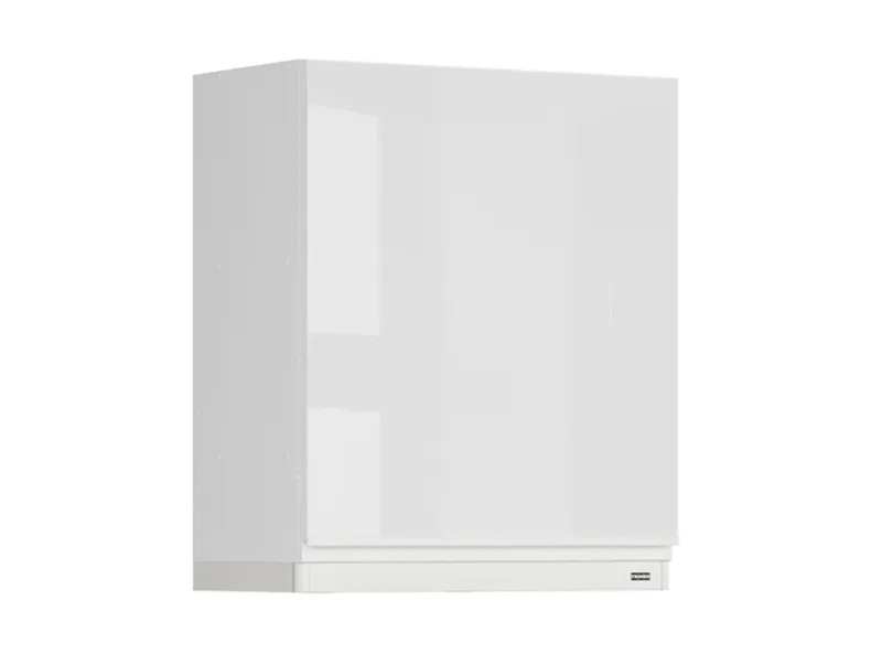 BRW Верхний кухонный шкаф Sole 60 см с вытяжкой слева белый глянец, альпийский белый/глянцевый белый FH_GOO_60/68_L_FL_BRW-BAL/BIP/BI фото №2