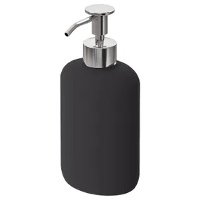 IKEA EKOLN ЭКОЛЬН, дозатор для жидкого мыла, тёмно-серый 404.416.19 фото