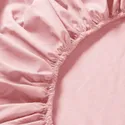 IKEA ULLVIDE УЛЛЬВІДЕ, простирадло на резин д / тонк матраца, блідо-рожевий, 160x200 см 705.653.16 фото thumb №5