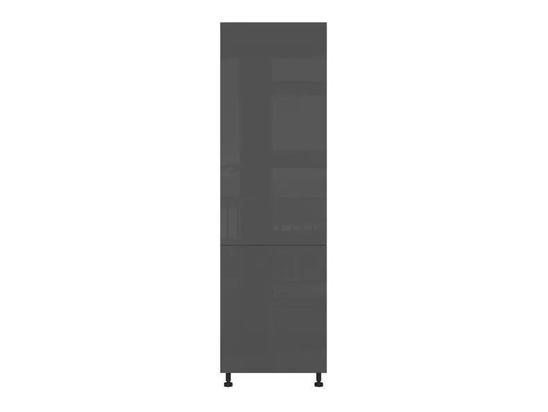 Шафа кухонна для вбудованого холодильника BRW Tapo Special 60 см правая антрацит екрю, альпійський білий/антрацит екрю FK_DL_60/207_P/P-BAL/ANEC фото №1