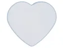 BRW Серце 2-точковий тканинний дитячий світильник синій 095008 фото thumb №7