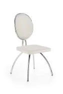 Кухонный стул HALMAR K297 светло-серый/хром фото thumb №1