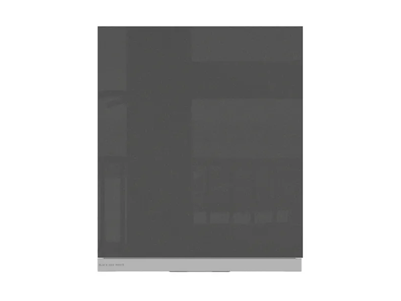 BRW Верхний кухонный гарнитур Tapo Special 60 см с вытяжкой слева антрацит экрю, альпийский белый/антрацитовый экрю FK_GOO_60/68_L_FL_BRW-BAL/ANEC/IX фото №1