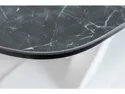 Керамический Столик SIGNAL CASSINO II, чёрный / белый, 90x160 фото thumb №12