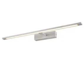 BRW Настінний світильник для ванної кімнати Isla LED 62см металевий білий 080816 фото